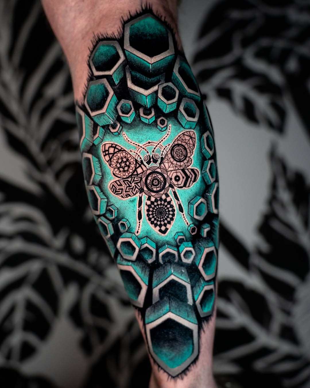 Tattoo by @bl.ink_tattooer — geometric, blackwork