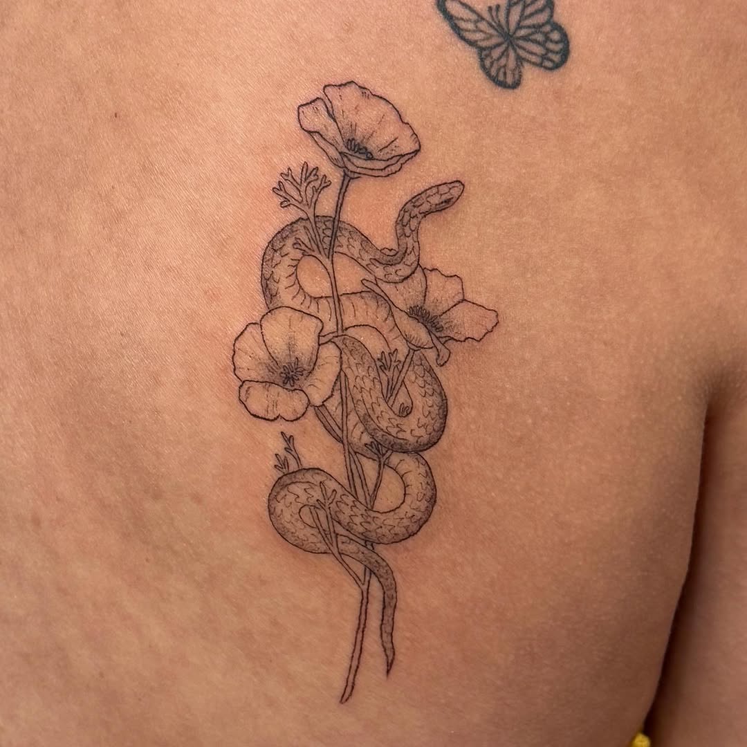 Tattoo by @kirstendeanna — fine_line, illustrative