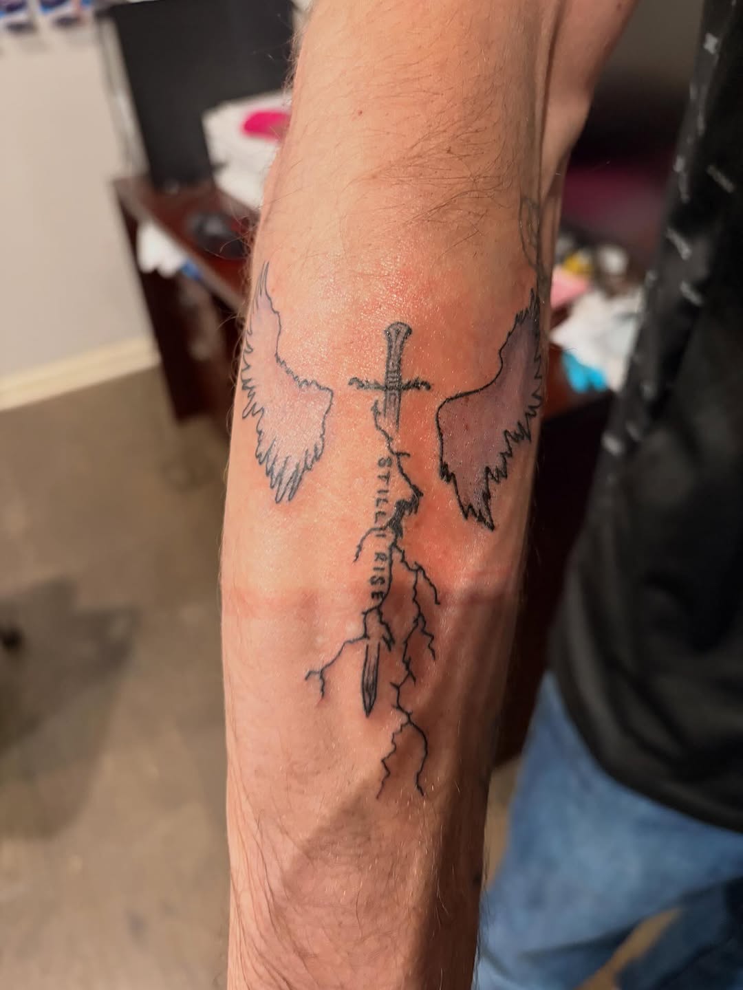 Tattoo by @tattooqueen90 — lettering_script