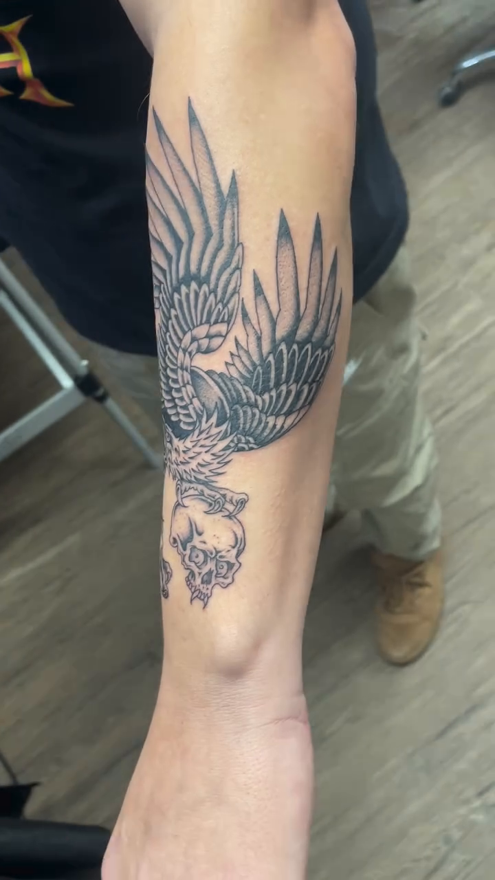 Tattoo by @brayden_p_tattoo — american_traditional, black_and_grey
