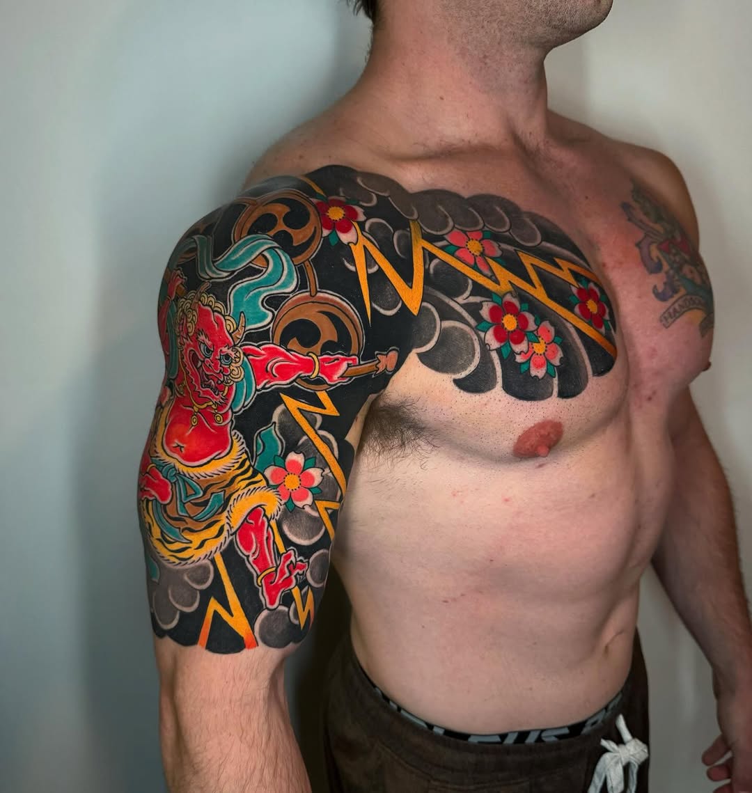 Tattoo by @horihan666 — japanese_irezumi, blackwork