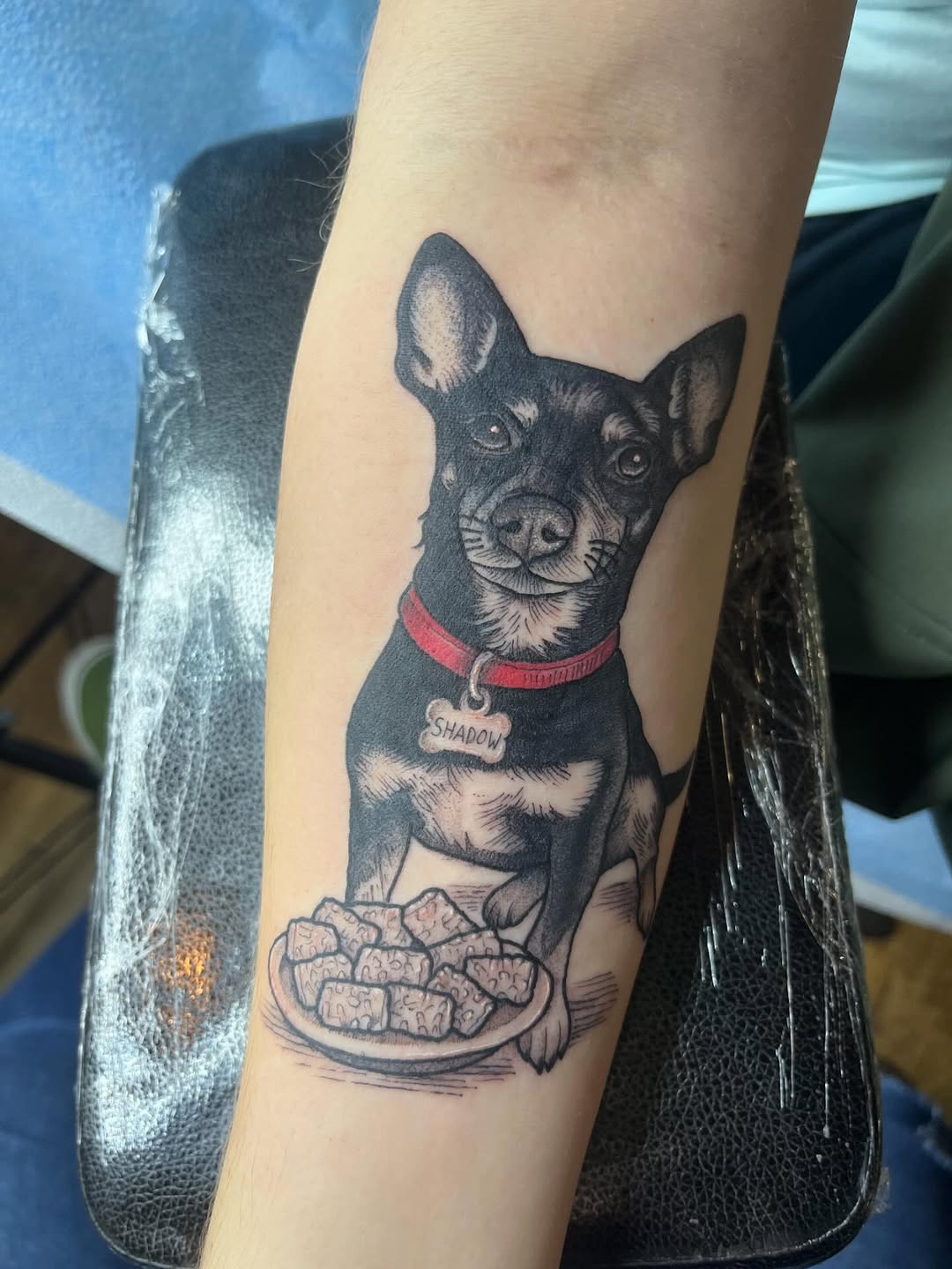 Tattoo by @tattoos.by.olivia β realism, black_and_grey