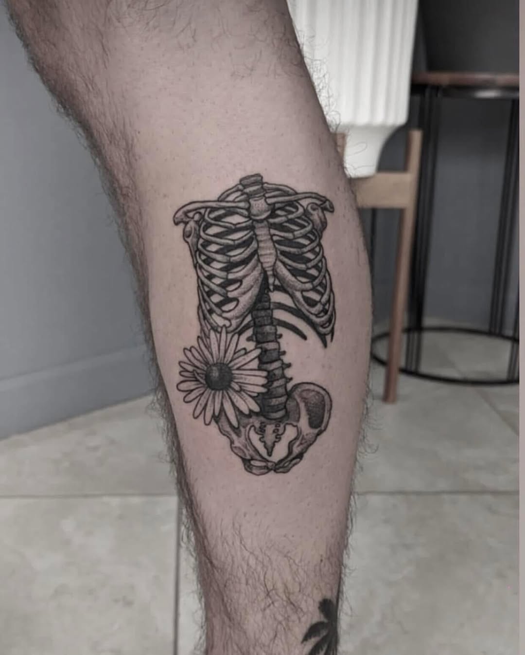 Tattoo by @bearclawtattoo — black_and_grey, realism