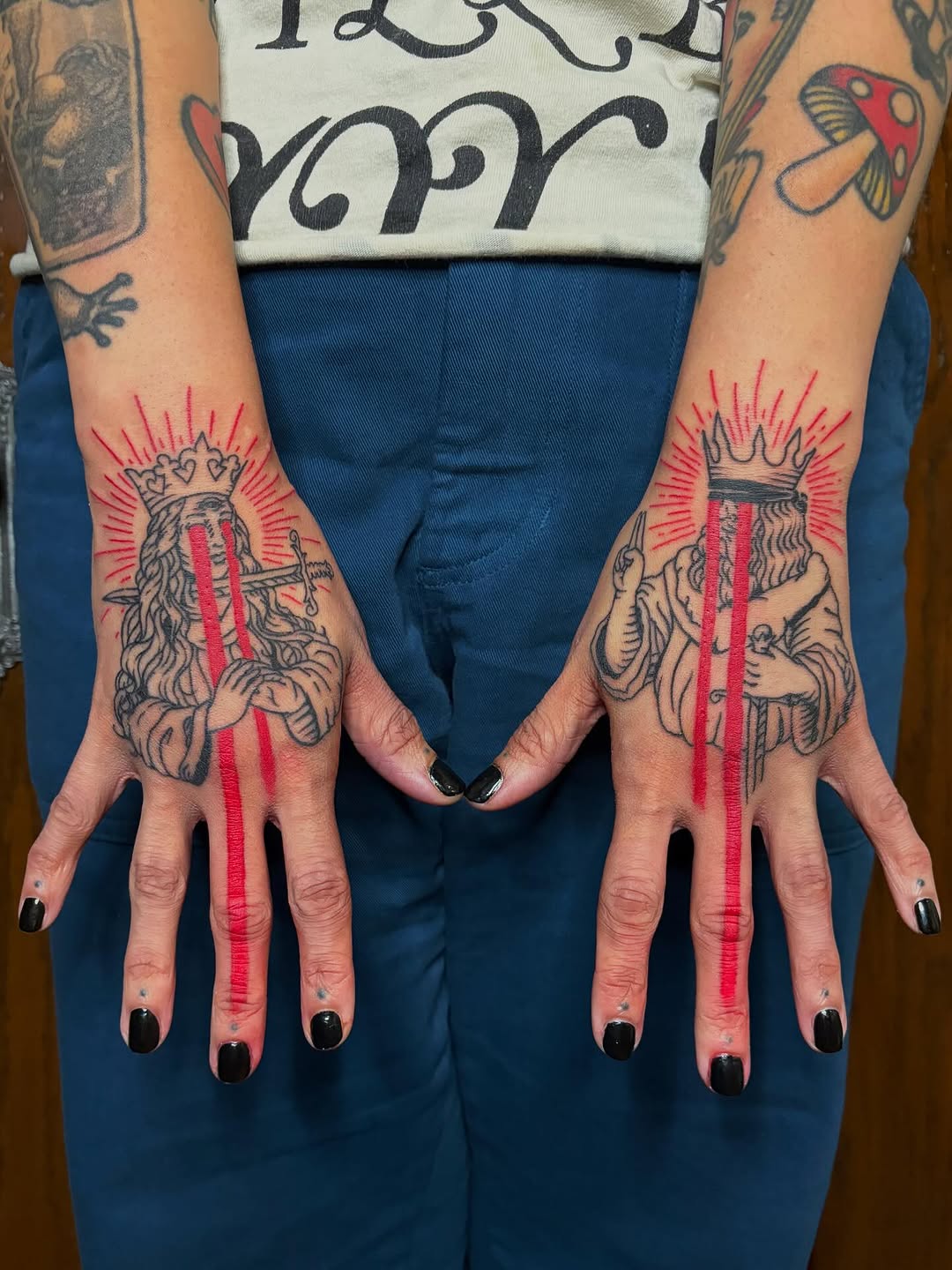 Tattoo by @kane_tattoos — black_and_grey