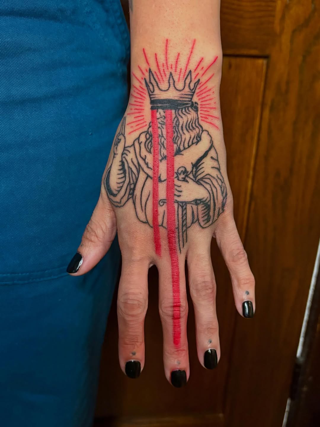 Tattoo by @kane_tattoos — black_and_grey