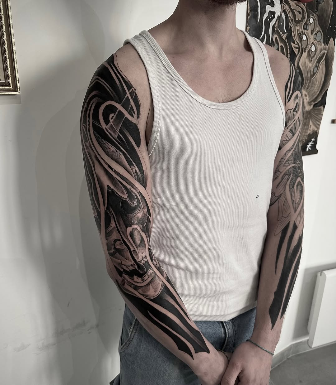 Tattoo by @tristvn_ttt โ black_and_grey, realism