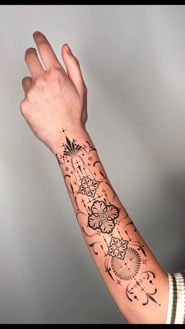 Tattoo by @spiritfleshtattoo — geometric, ornamental