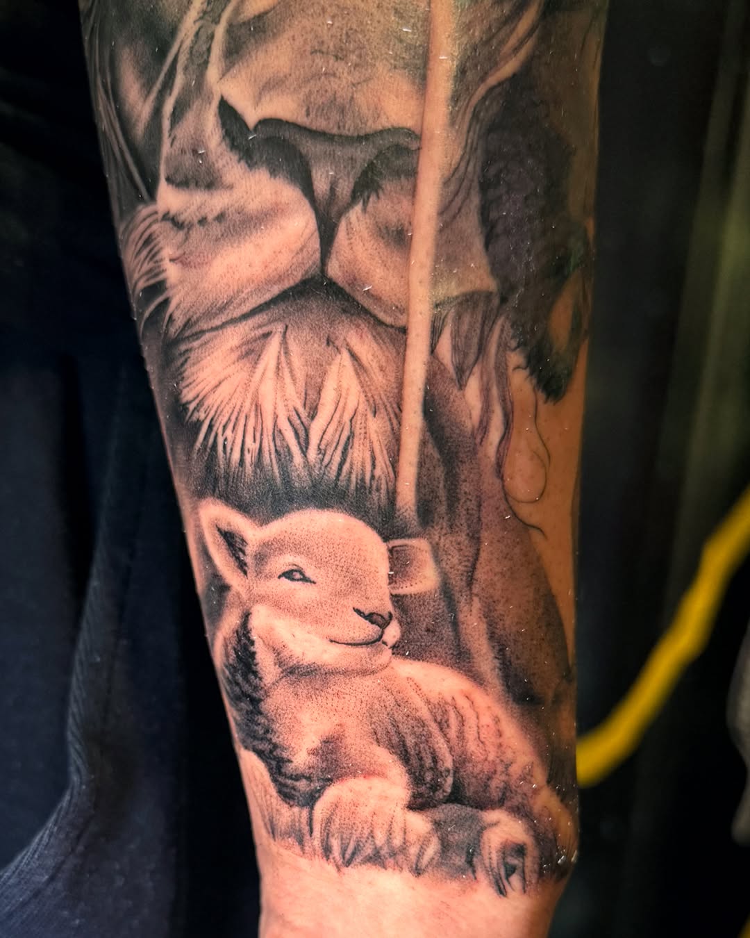 Tattoo by @brikrangeltattoo — realism, black_and_grey