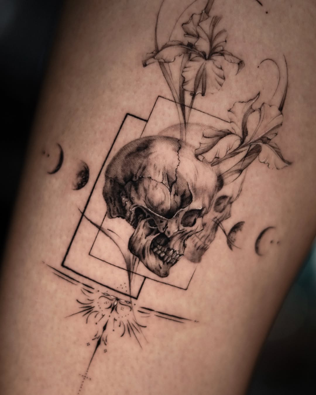 Tattoo by @ron.alvarez_tattoo — realism, black_and_grey