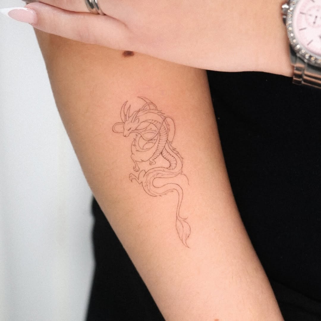 Tattoo by @cornu.tattoos β fine_line