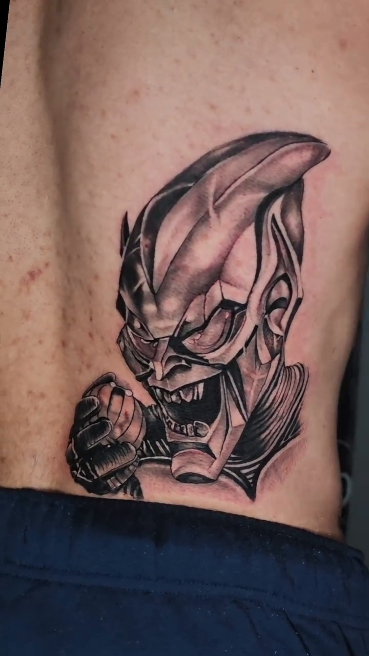 Tattoo by @moosetatts — black_and_grey, realism