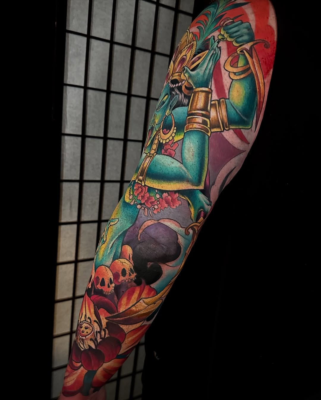 Tattoo by @paynterly.ink — japanese_irezumi, neo_traditional