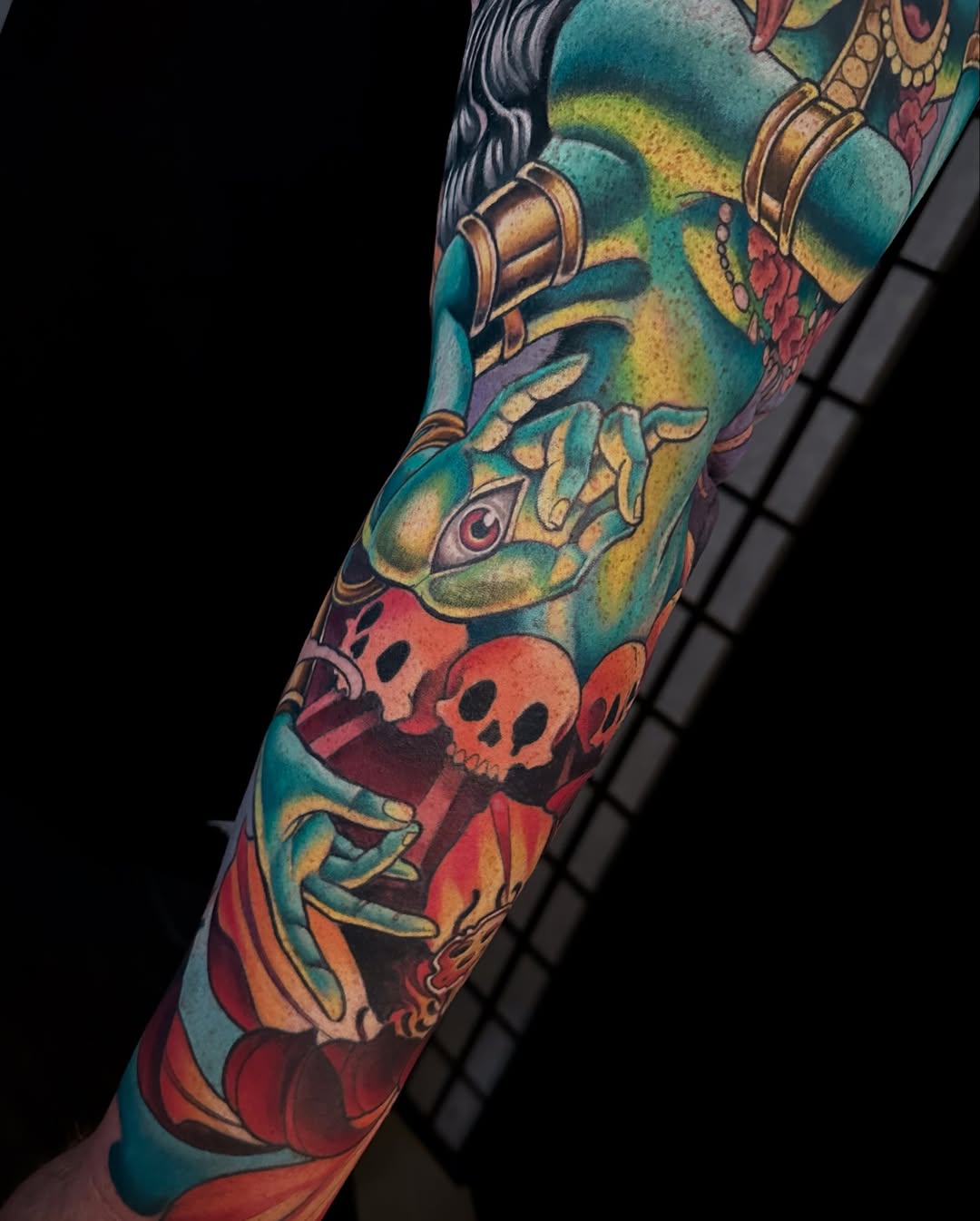 Tattoo by @paynterly.ink — new_school, trash_polka