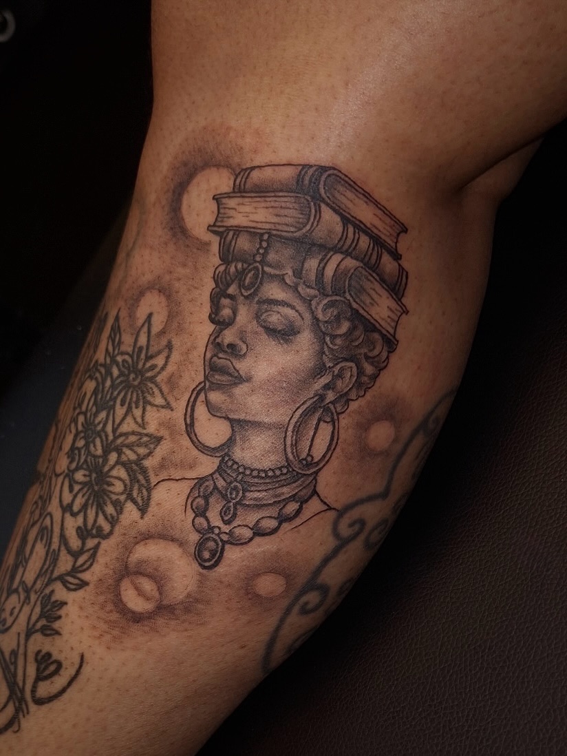 Tattoo by @inkdexcollective — black_and_grey, realism