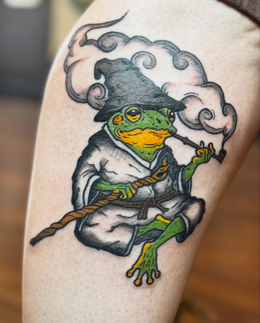 Tattoo by @matthewbtattooer — new_school