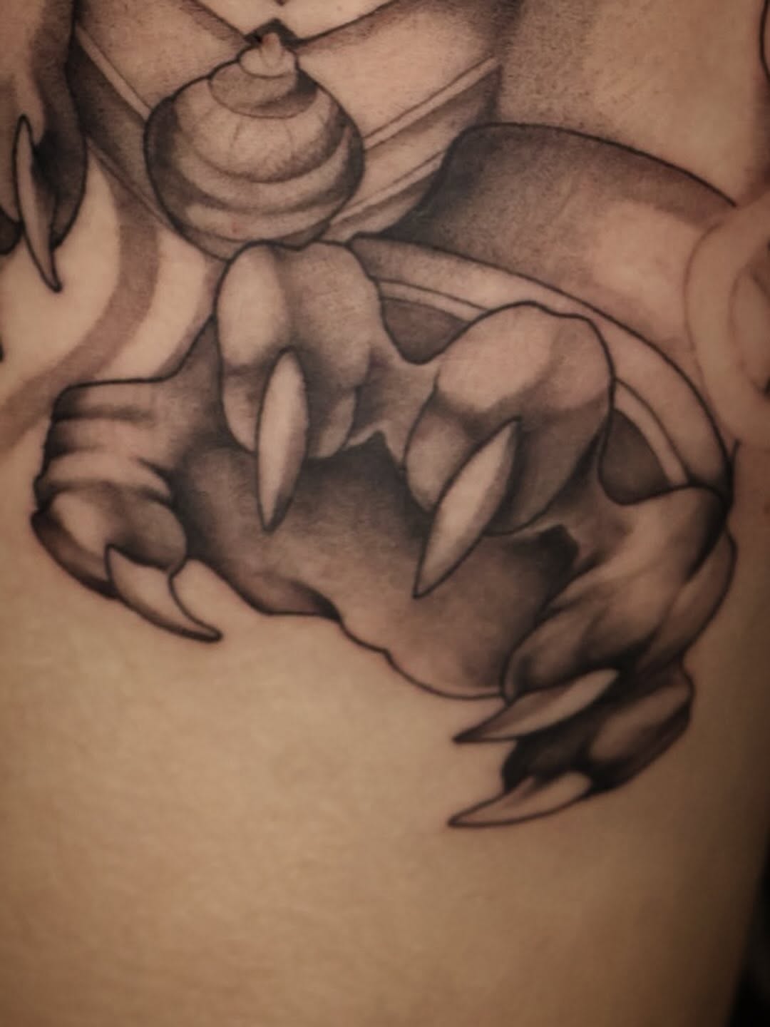Tattoo by @samishii.ttt — realism, black_and_grey