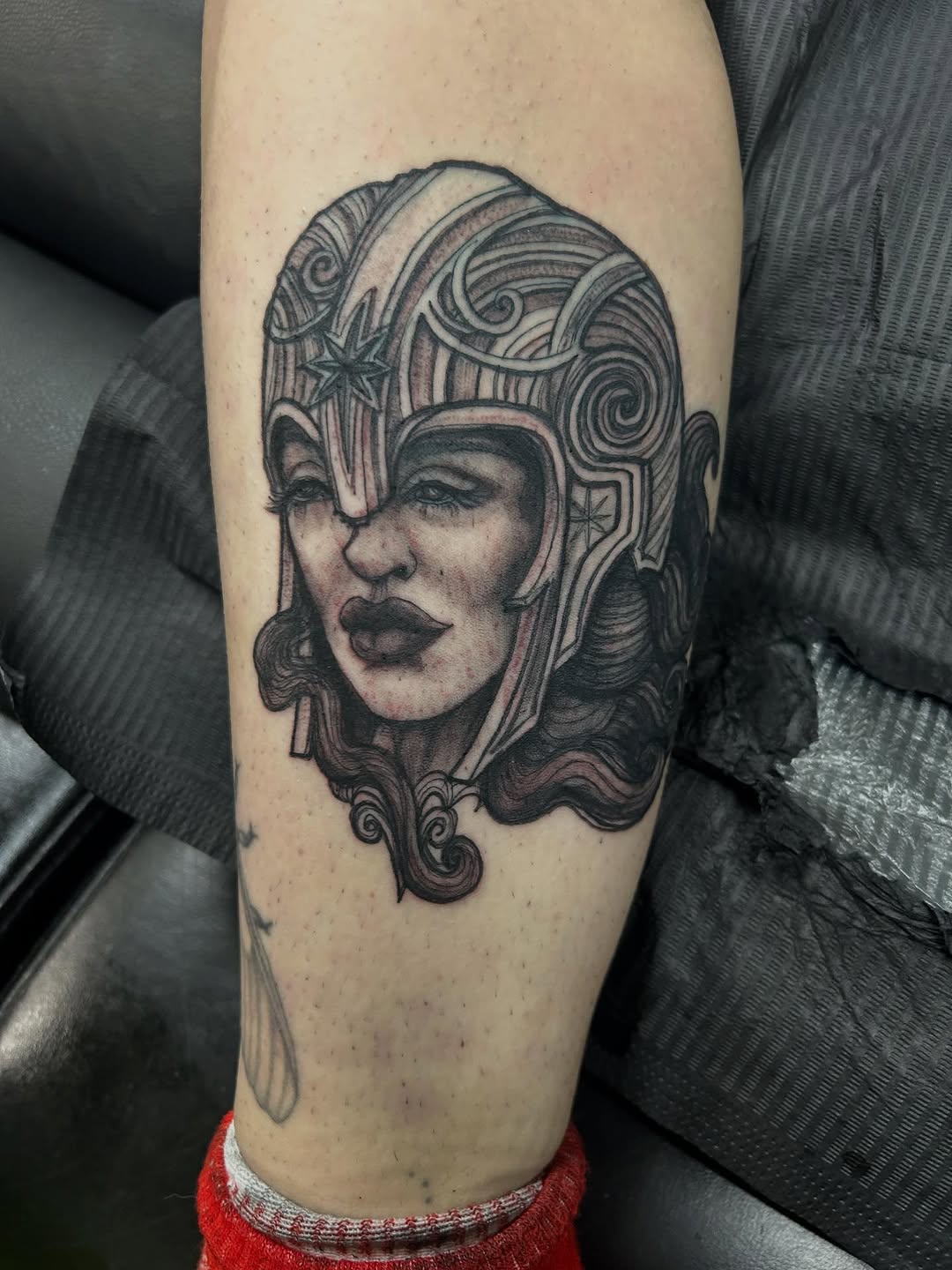 Tattoo by @bhendrixart โ black_and_grey, realism