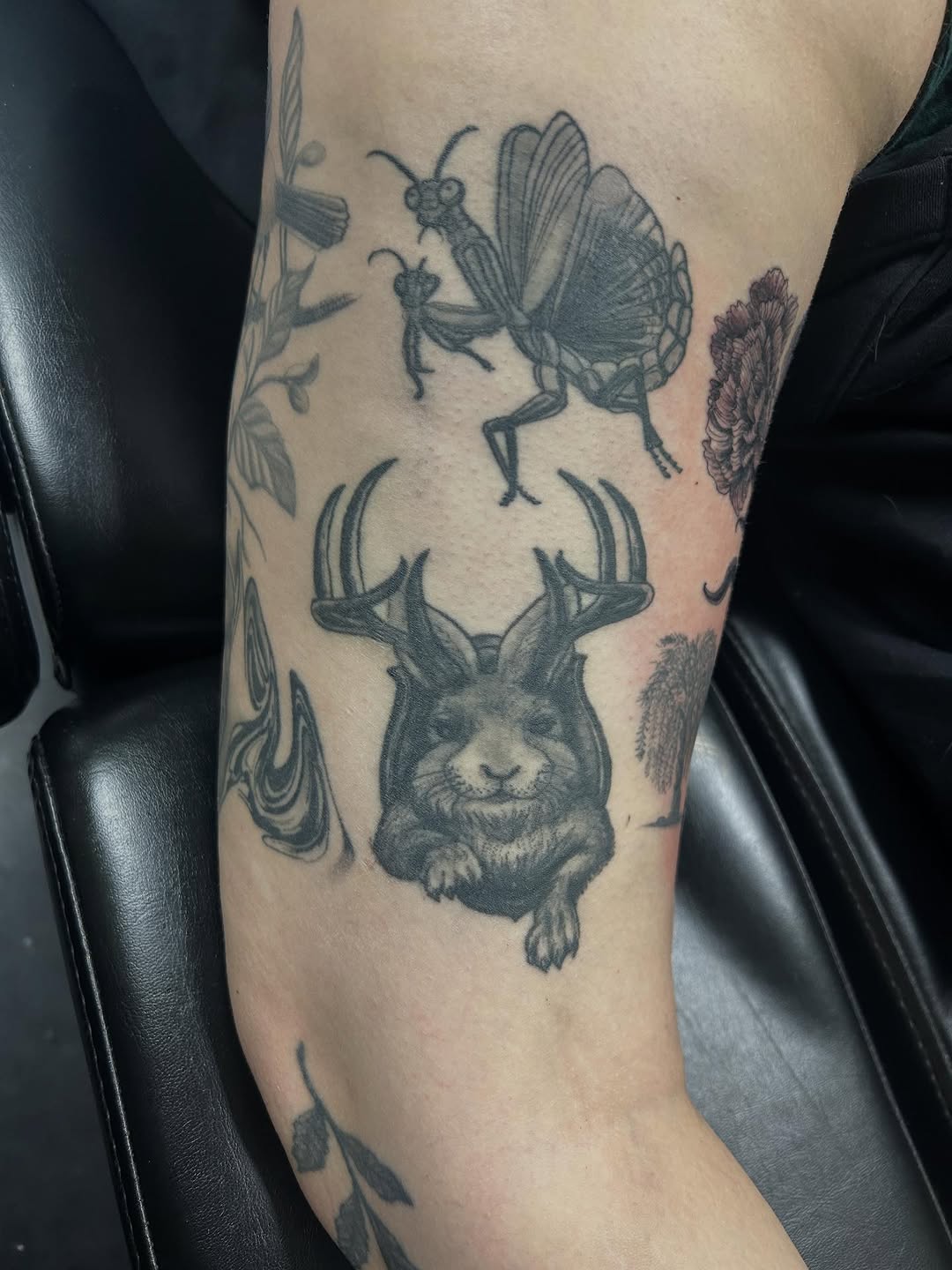 Tattoo by @bhendrixart โ realism, black_and_grey