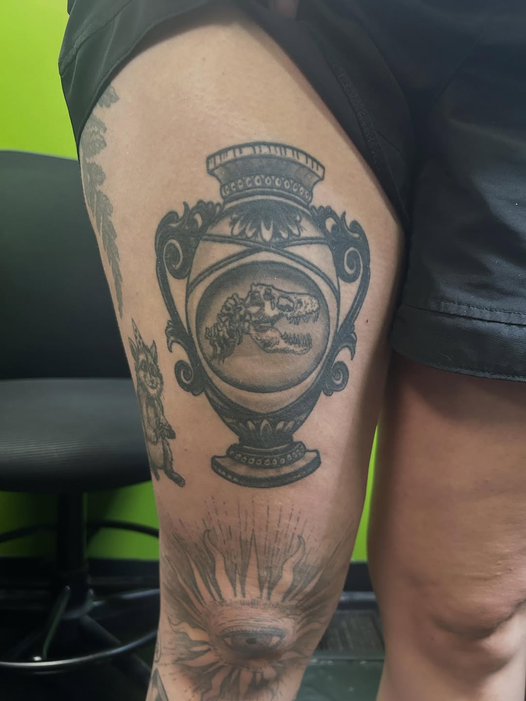 Tattoo by @bhendrixart โ black_and_grey, realism
