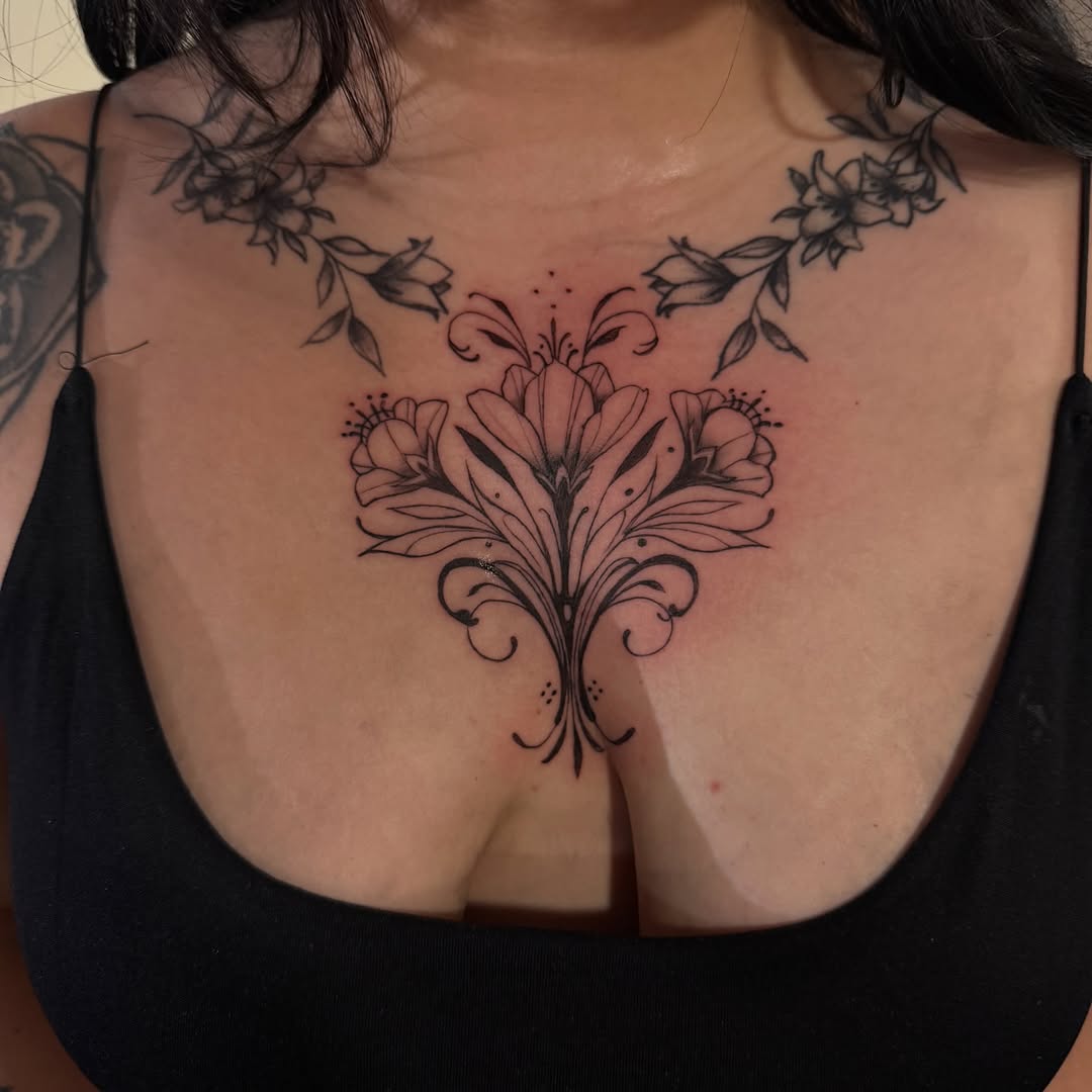 Tattoo by @rdz.ink β fine_line, ornamental