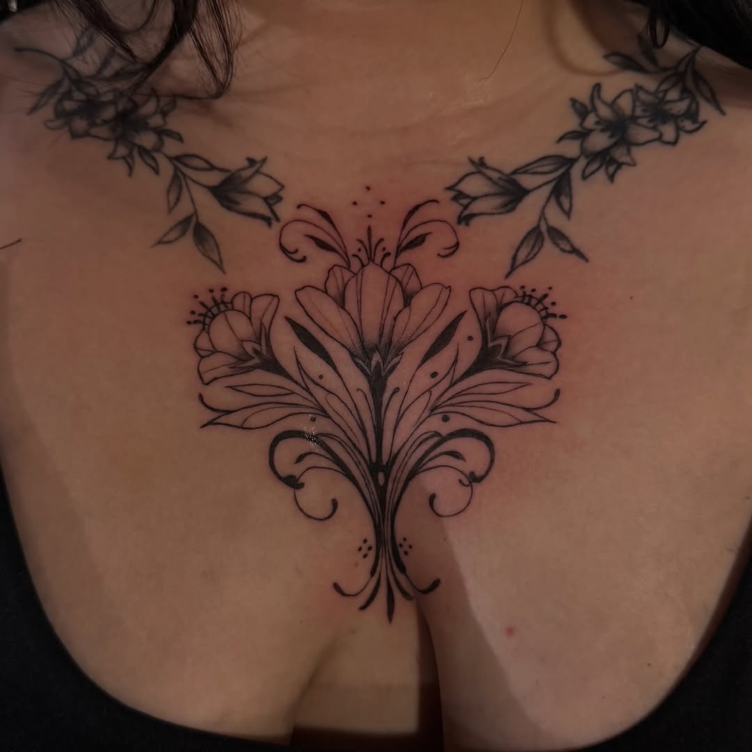Tattoo by @rdz.ink β fine_line, ornamental