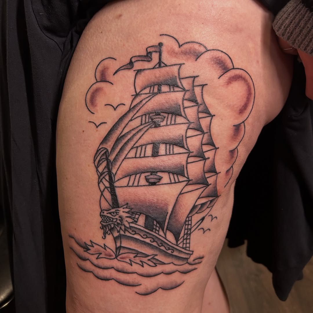 Tattoo by @rubyparkertattoos — american_traditional