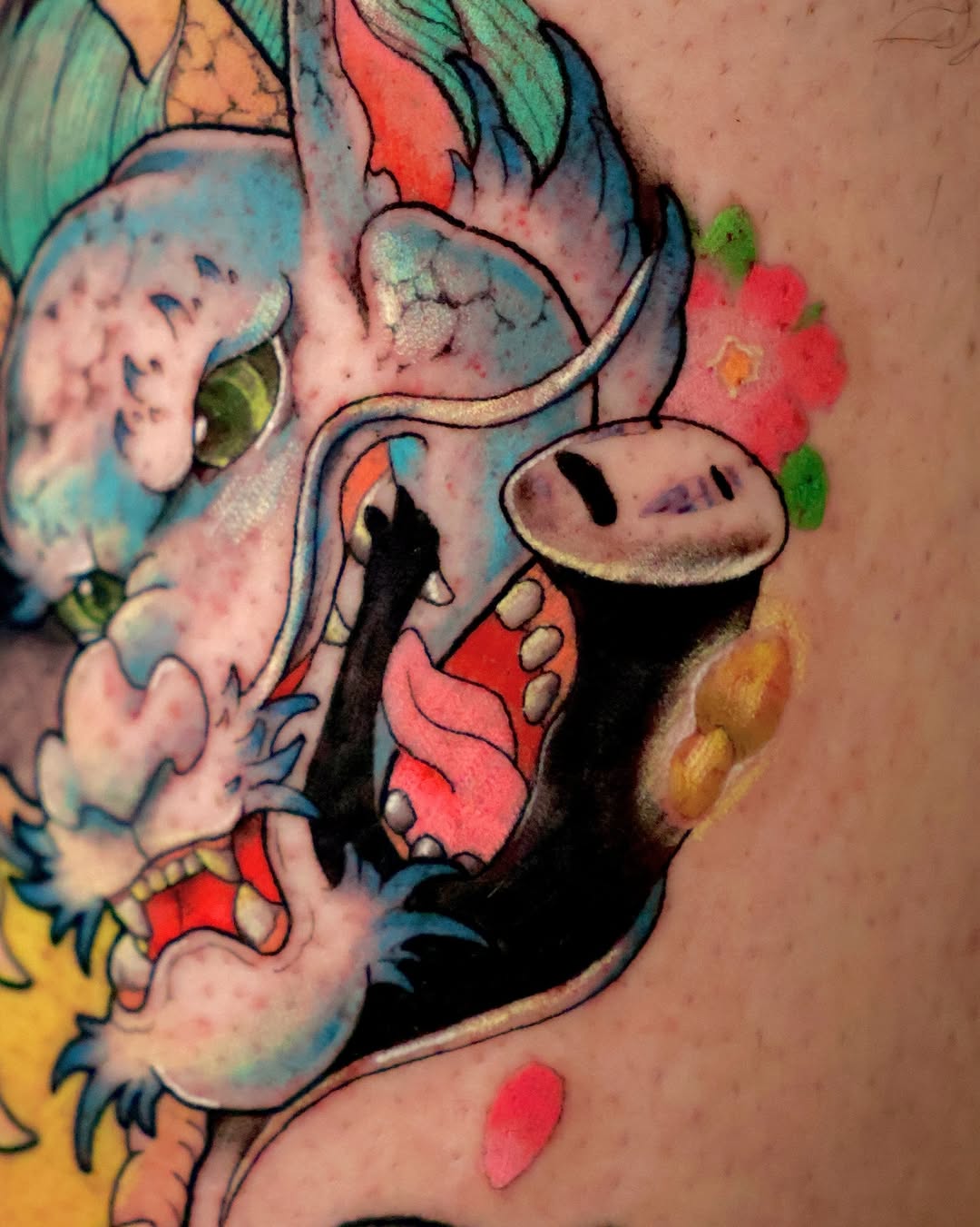 Tattoo by @rihantattoo — japanese_irezumi, new_school