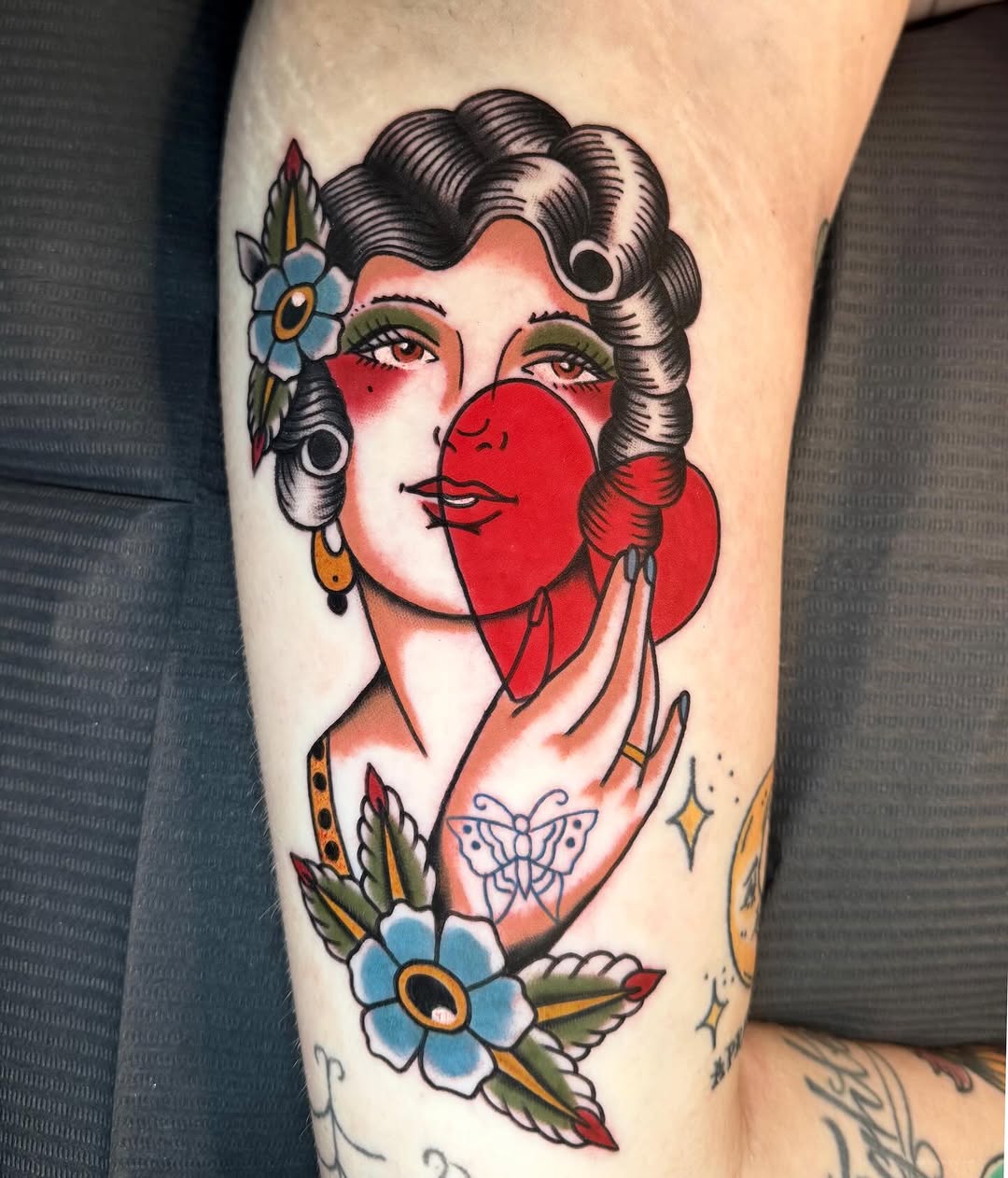 Tattoo by @megz_tattz — american_traditional