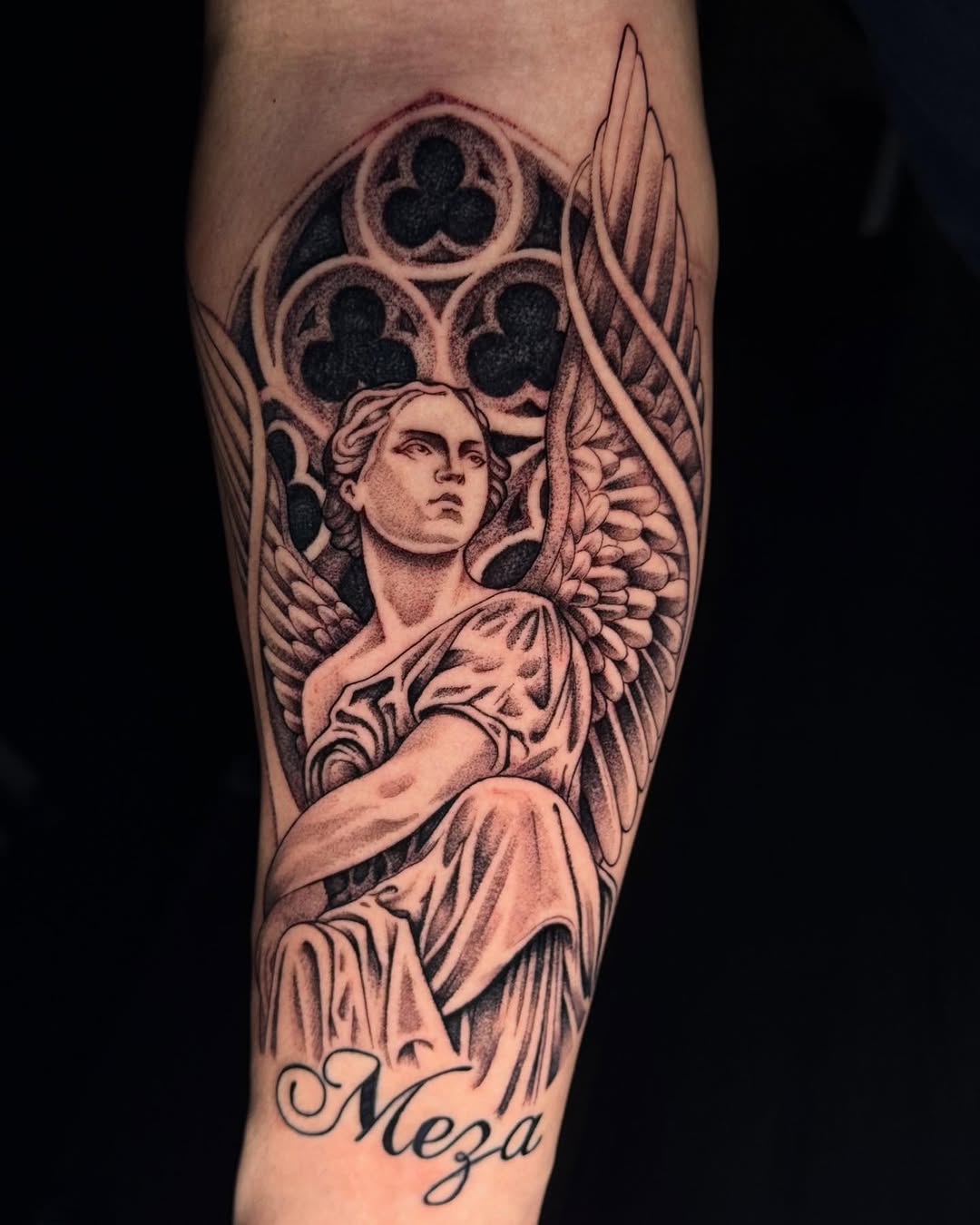 Tattoo by @smarun9tattoo — black_and_grey, realism