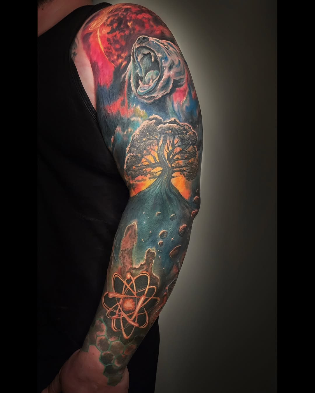 Tattoo by @neilohmie — realism, black_and_grey