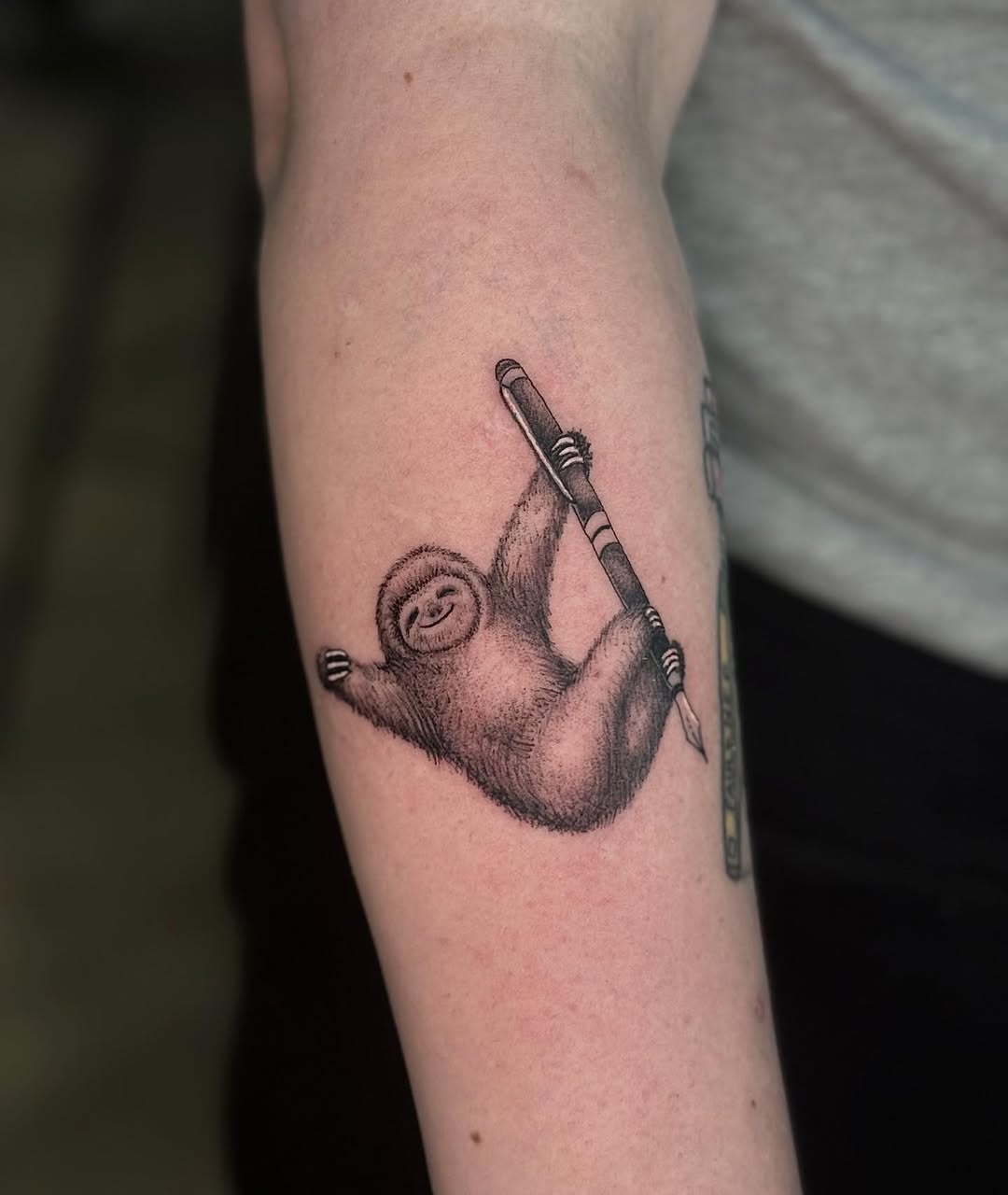 Tattoo by @khangtart — illustrative, black_and_grey