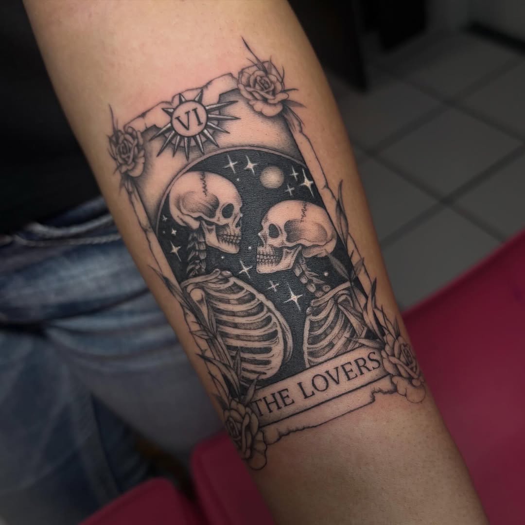 Tattoo by @dandelion.roses โ black_and_grey, realism