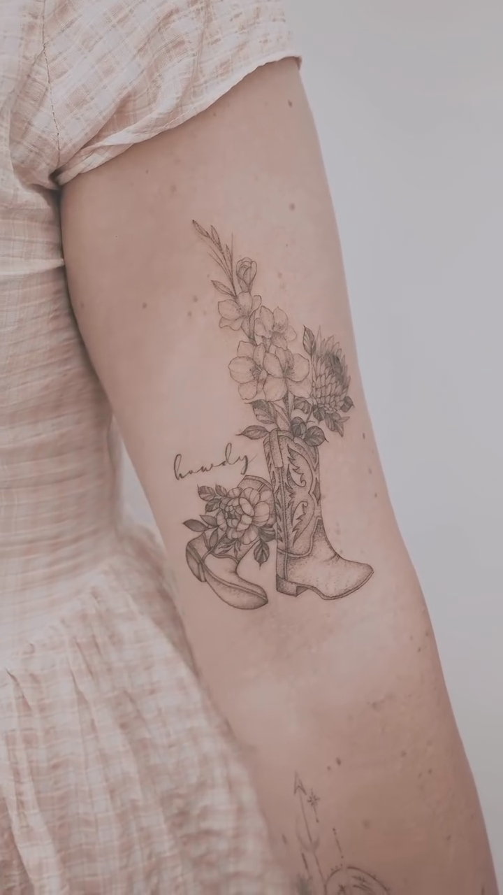 Tattoo by @sky.tattooist17 — fine_line, lettering_script