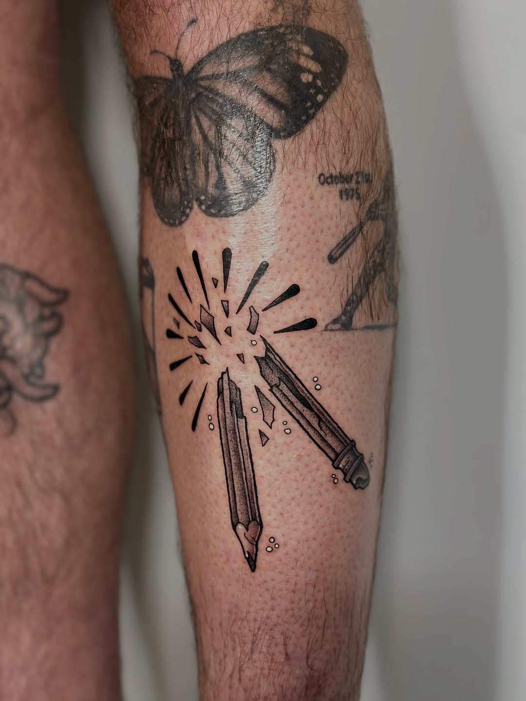Tattoo by @lunatik_ttt — black_and_grey, illustrative