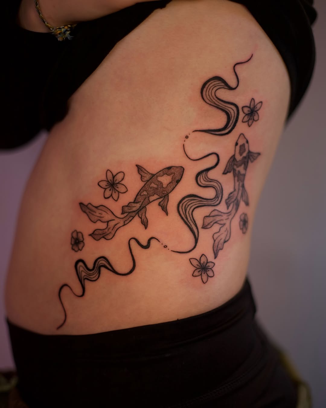 Tattoo by @gingerteatattoos — japanese_irezumi, fine_line