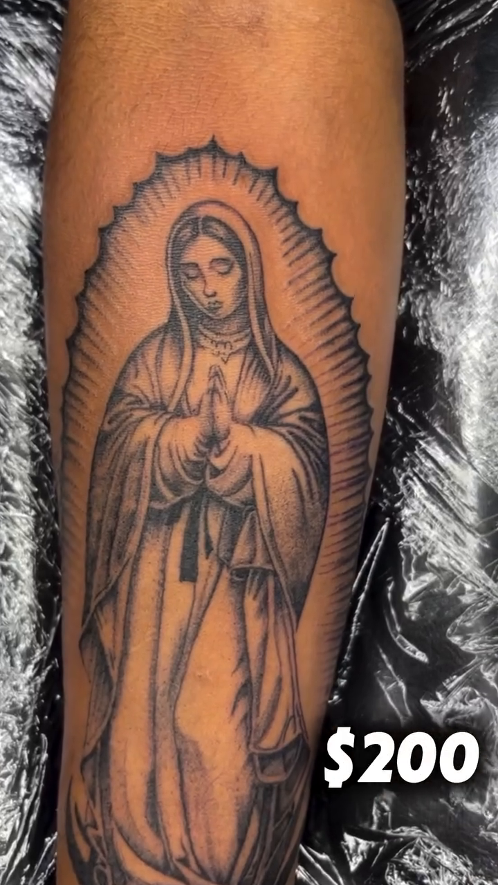 Tattoo by @inkstinctual — black_and_grey, realism