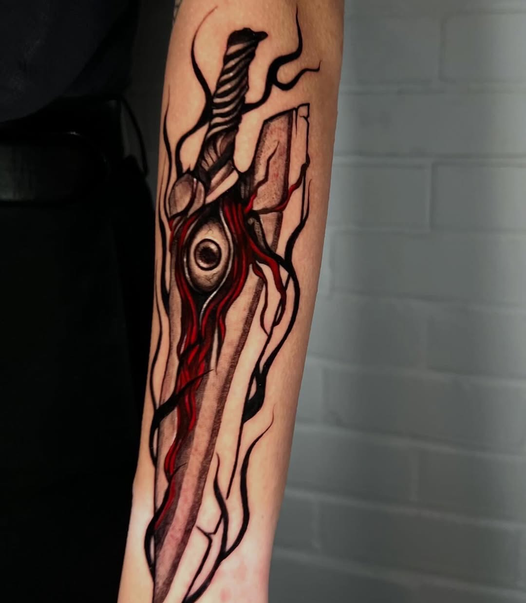 Tattoo by @palomatatu — illustrative, dark_realism