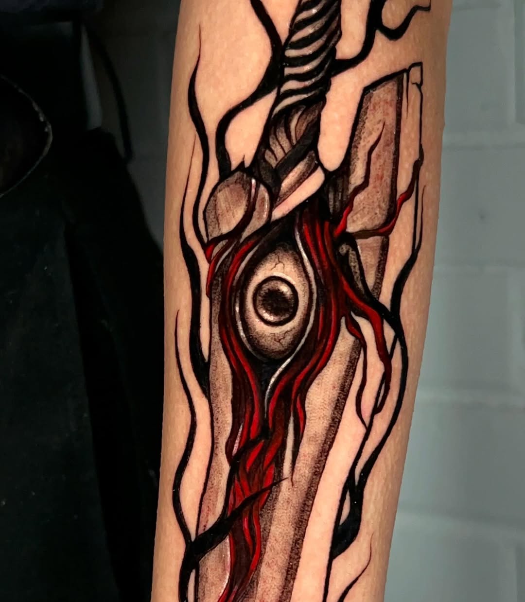 Tattoo by @palomatatu — illustrative, dark_realism