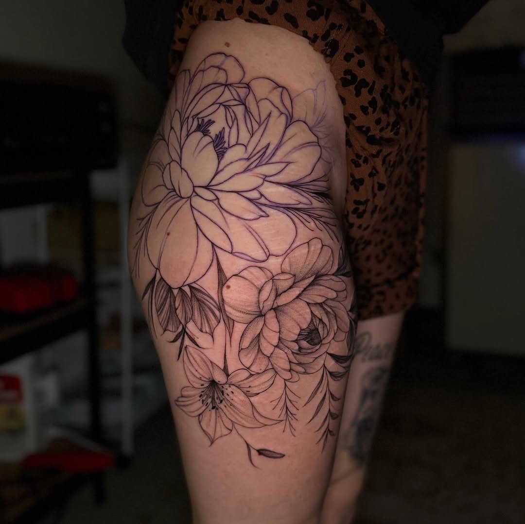 Tattoo by @greimey.ink — fine_line, illustrative