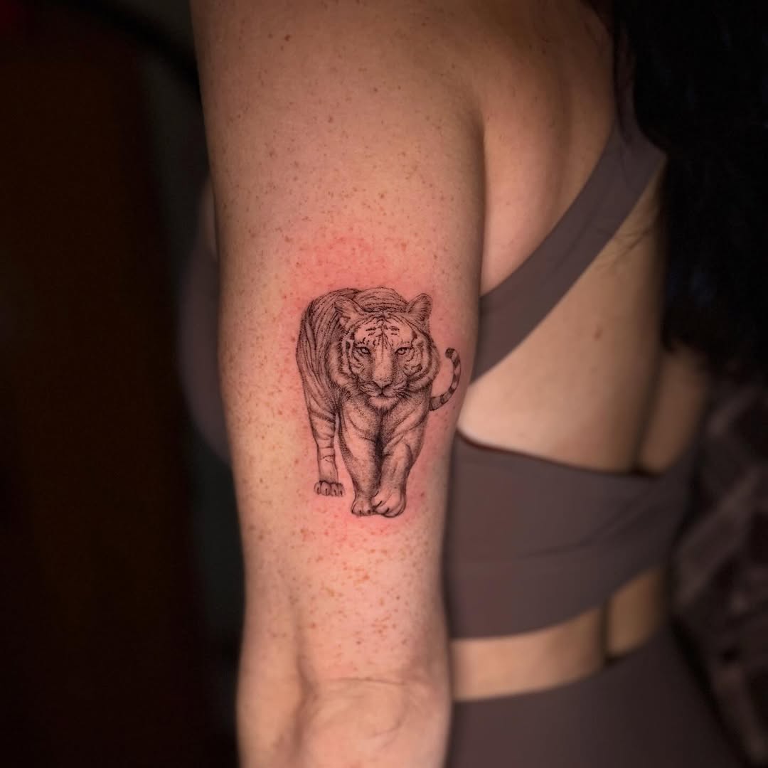 Tattoo by @greimey.ink — realism, black_and_grey