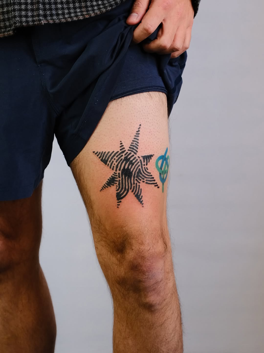Tattoo by @wonkycube โ blackwork, geometric