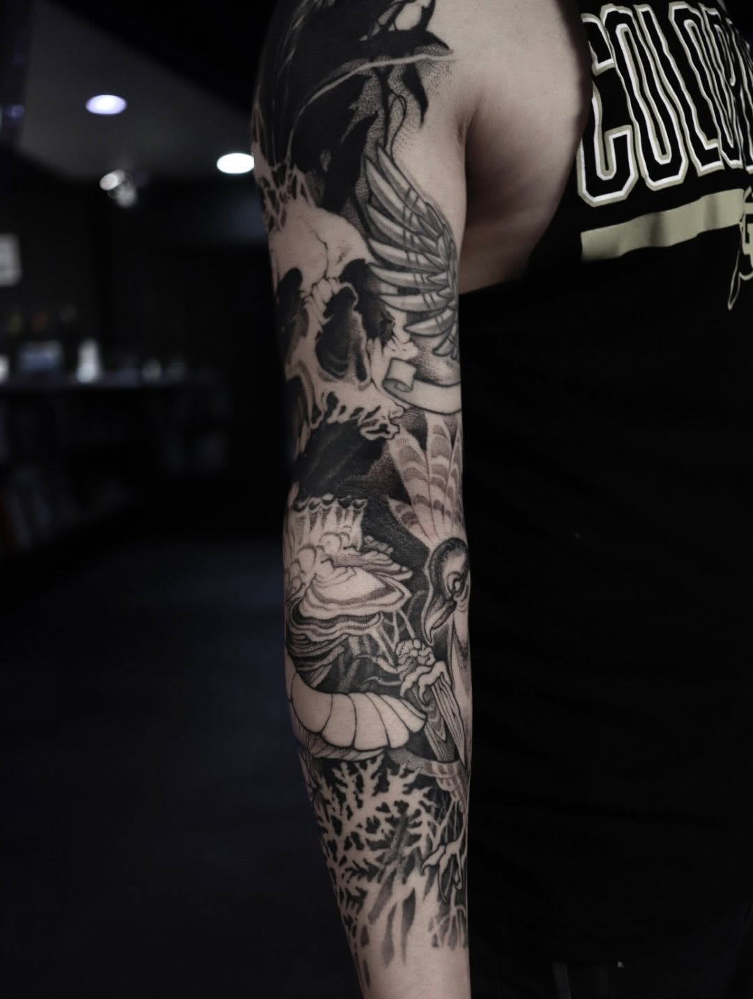 Tattoo by @annie.drkwv — black_and_grey, realism
