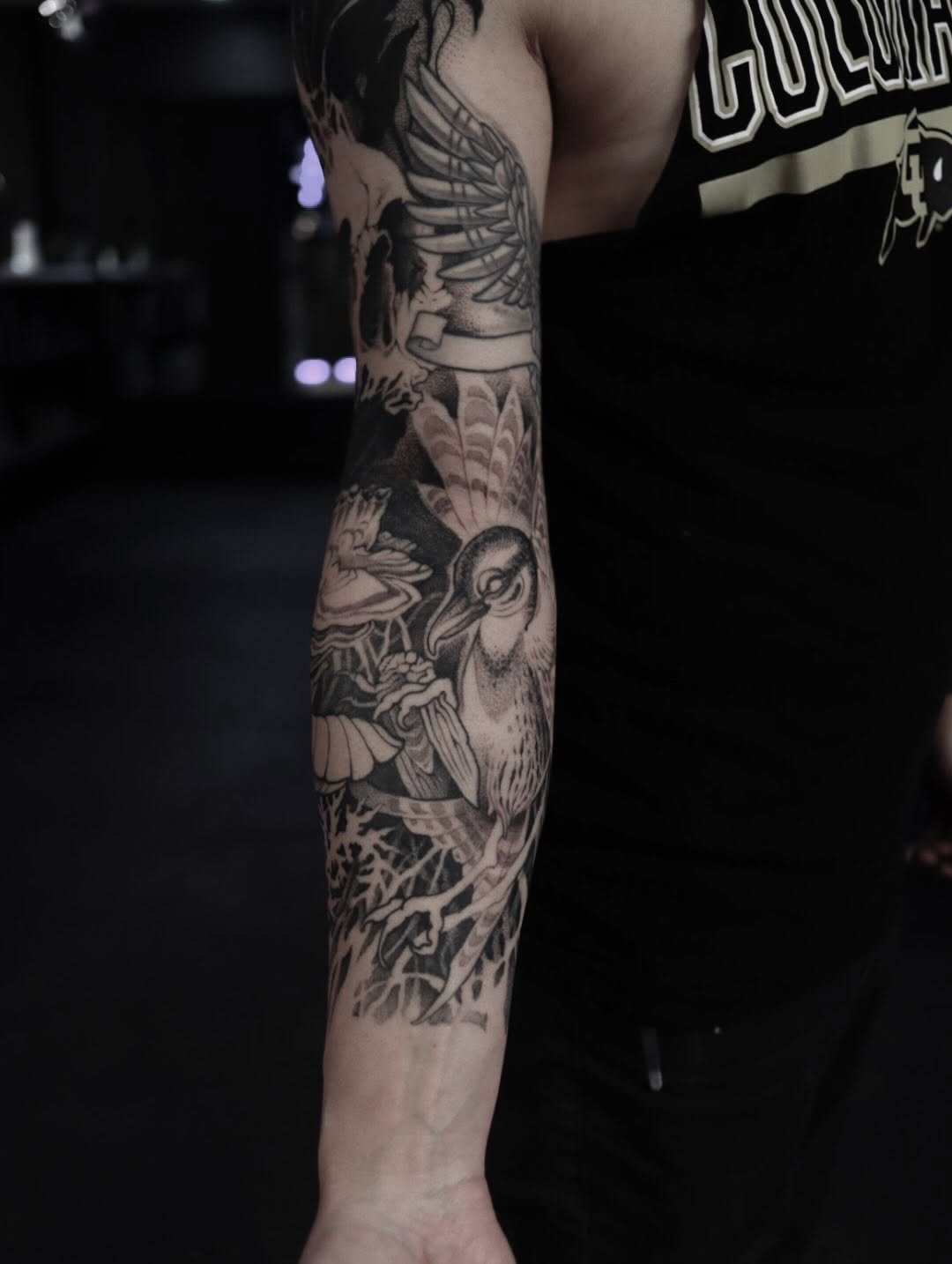Tattoo by @annie.drkwv — black_and_grey, realism