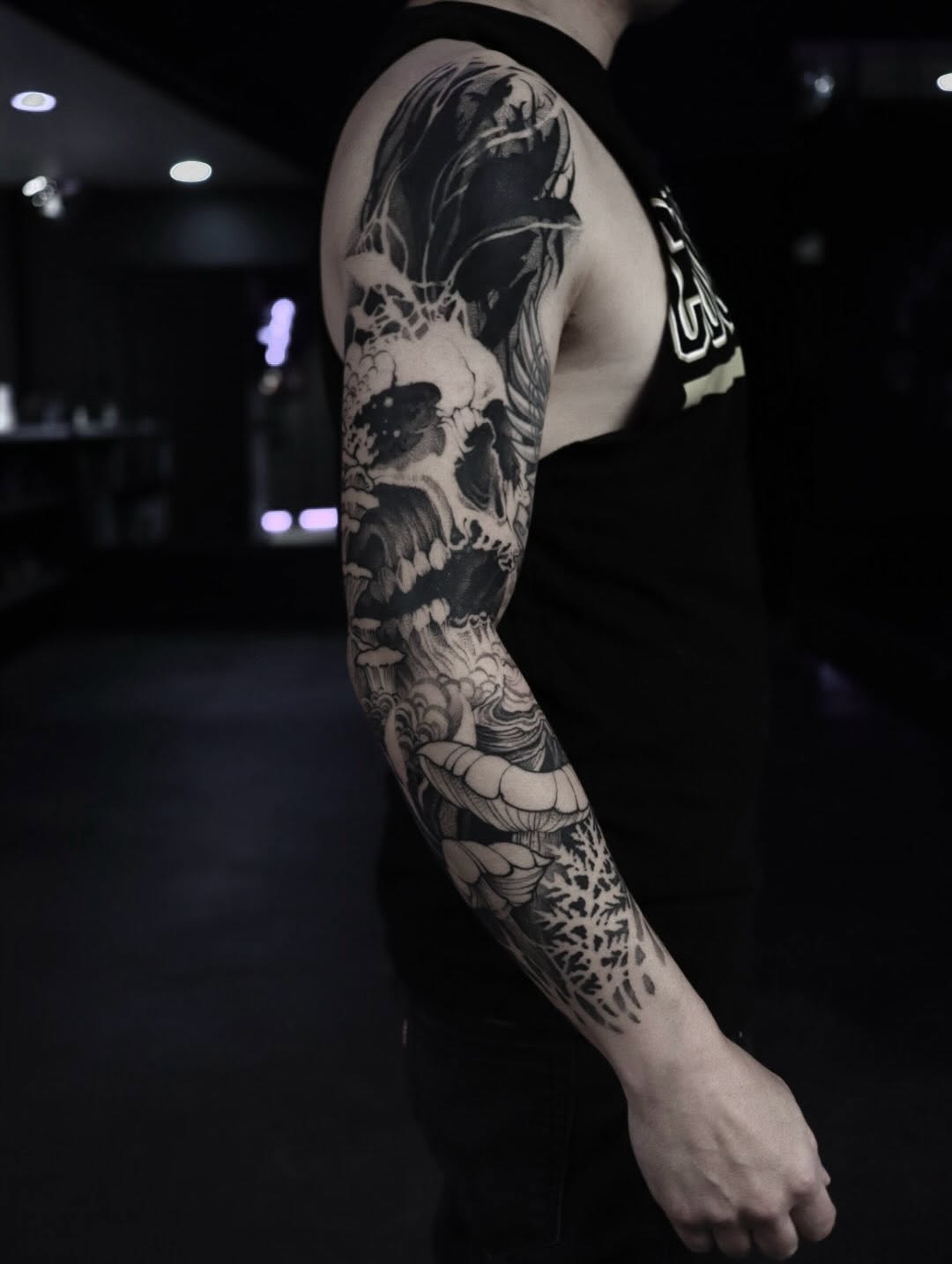 Tattoo by @annie.drkwv — black_and_grey, realism