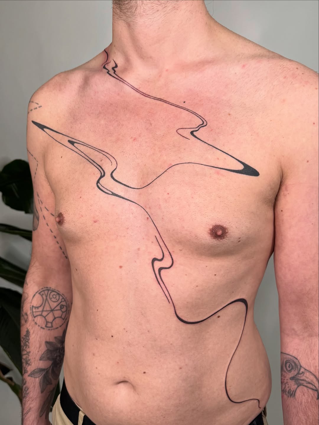 Tattoo by @poke.aaa.dots — fine_line