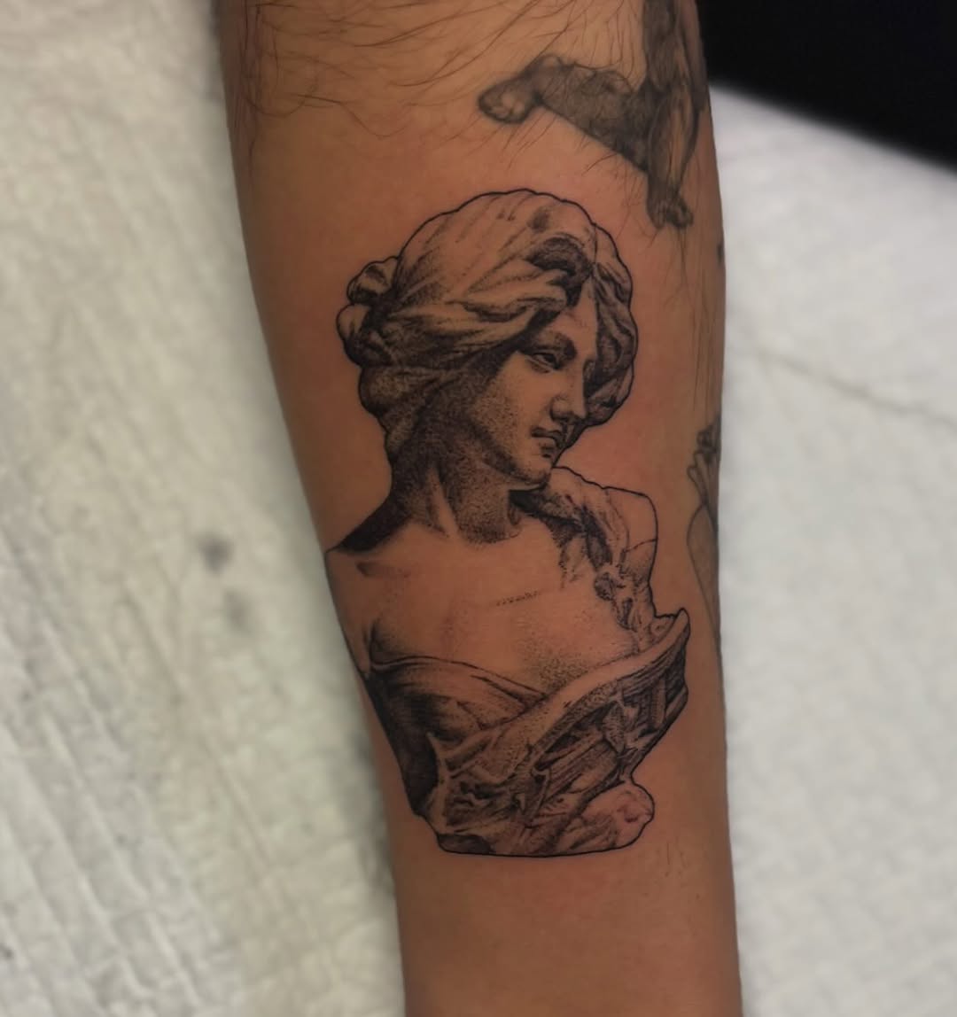 Tattoo by @syddix_art — realism, black_and_grey