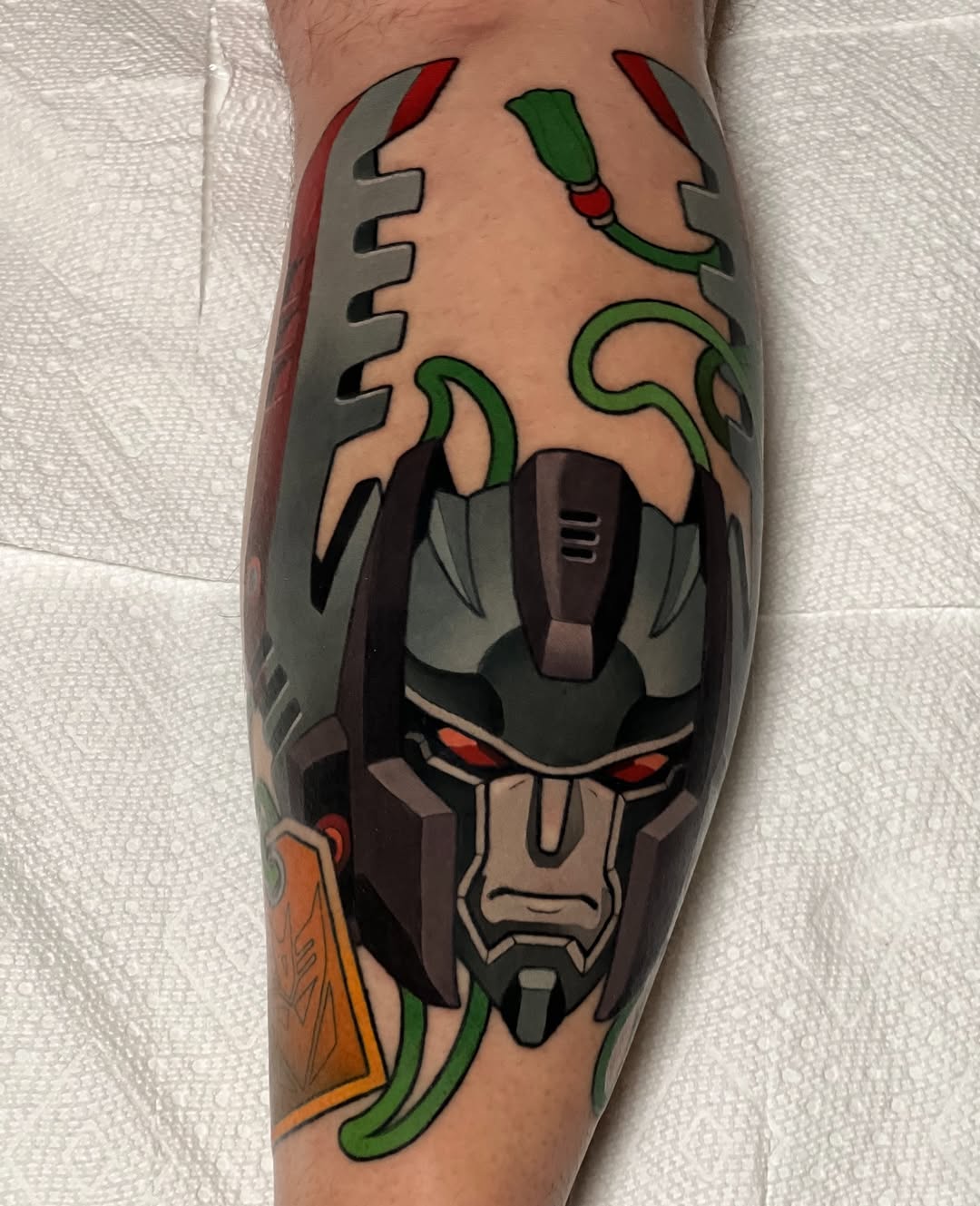 Tattoo by @tyler_wrong97 — anime