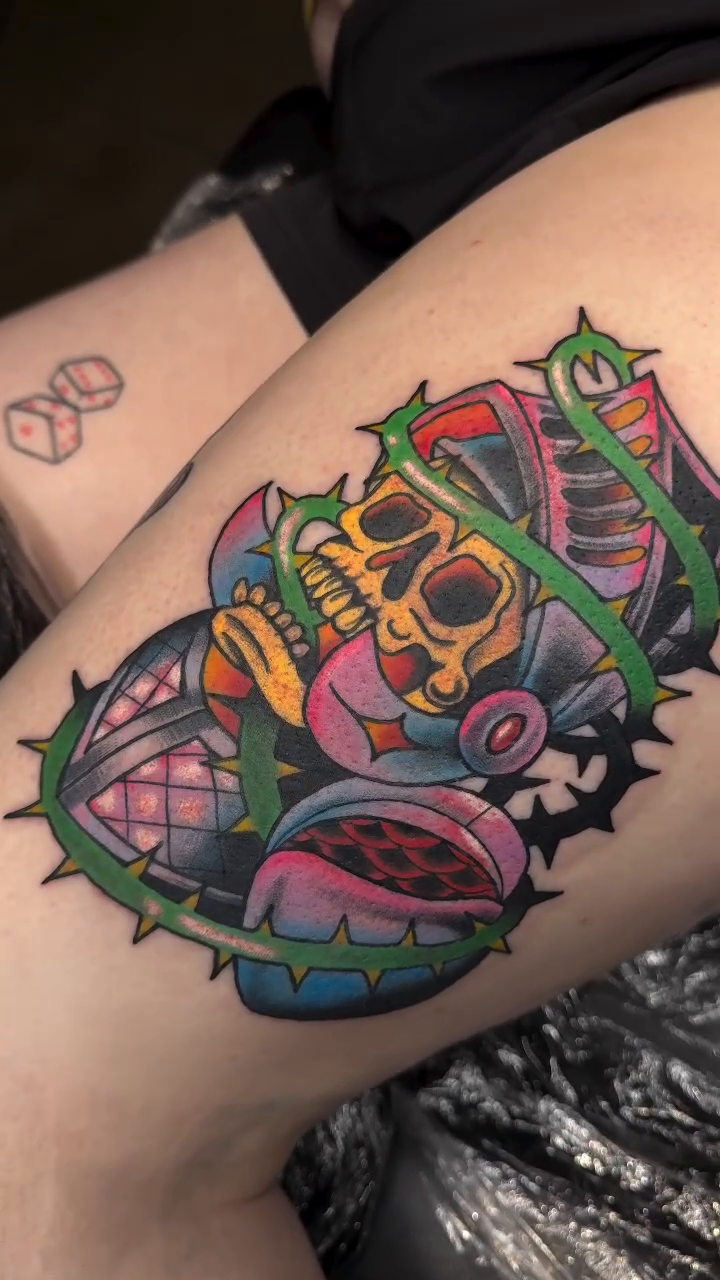 Tattoo by @mercydeantattoo — neo_traditional, illustrative