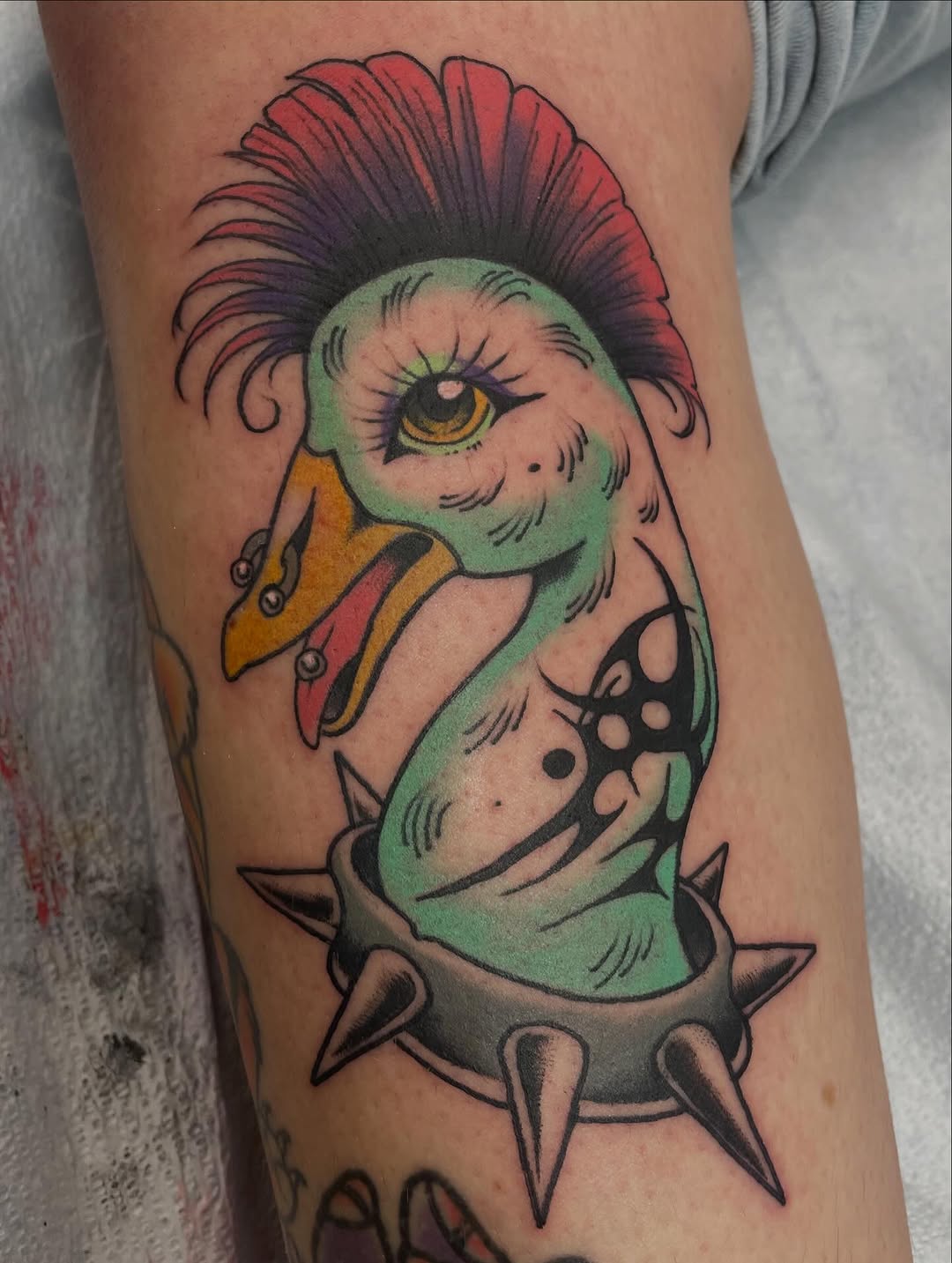 Tattoo by @tattoosbyfinno — american_traditional, new_school