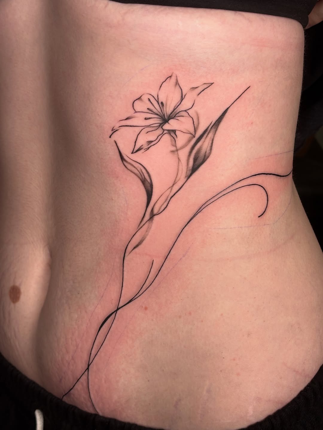 Tattoo by @kyshae.tattoos — fine_line, illustrative